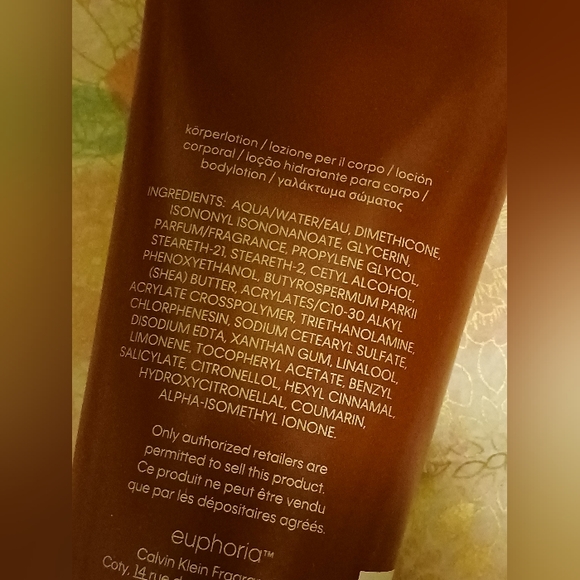 *SEALED* Calvin Klein Euphoria Body Lotion - Picture 4 of 7
